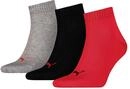 Puma Quarter Socke Blue / Grey Melange 49