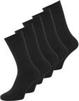 JACK & JONES JACBASIC BAMBOO SOCK 5 PACK NOOS, Schwarz, Einheitsgr&ouml;&szlig;e