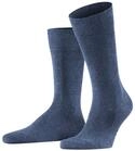 FALKE Herren Socken Family M So nachhaltige Baumwolle einfarbig 1 Paar, Blau Light