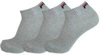 Fila F9300 Socken Unisex, Grau, 39/42, 3-er Pack