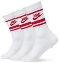 Nike Herren Dagelijks essential Socke, White/University Red/Universit, XL EU