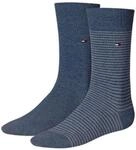 Tommy Hilfiger Small Stripe Men's Socks (2 pack)