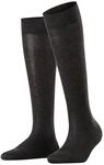 FALKE Sensitive London Kniestr&uuml;mpfe anthra.mel (3080), 35-38