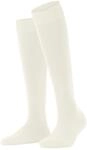 FALKE Damen Kniestr&uuml;mpfe ClimaWool W Kh Wolle Lyocell lang einfarbig 1 Paar, Wei&szlig;
