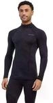 FALKE Herren Wool-Tech High Zip Neck Funktionsshirt Langarm atmungsaktiv