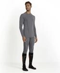 FALKE Herren Baselayer-Shirt Wool-Tech Round Neck M L/s Sh Wolle Funktionsmaterial