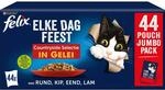 Felix Jeden Tag Party Countryside 44x85g - Katzenfutter in T&uuml;te, 3.74 kg, Rind,
