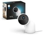 Philips Hue Secure kabelgebundene Smart Home &Uuml;berwachungskamera mit Standfu&szlig;, Full