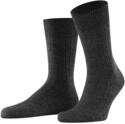 FALKE Herren Socken Teppich Im Schuh M So Wolle einfarbig 1 Paar, Grau Dark Grey