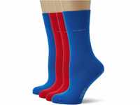 Camano Herren 3642000 Socken, blau/rot, 39-42 EU