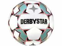Derbystar Fußball Stratos TT v23 Weiß/Blau/Orange Größe 5