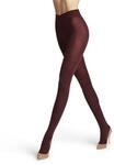 FALKE Damen Strumpfhose Softmerino W Ti Wolle Baumwolle einfarbig 1 St&uuml;ck, Rot
