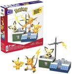 Mega Brands POK&Eacute;MON Pikachu - Evolutionsset mit Pichu, Pikachu und Raichu mit