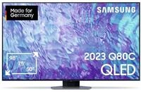 Samsung QLED 4K Q80C 75 Zoll Fernseher (GQ75Q80CATXZG, Deutsches Modell), Smart-TV,
