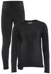 Craft CORE WARM Baselayer Set JR Black 158