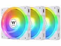 Thermaltake SWAFAN EX12 ARGB PC Cooling Fan White TT Premium Edition 3 Fan Pack