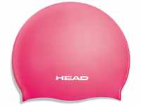 HEAD Cap Silikon Flat Jr. - Kinder Schnorchel-Mütze Pink Fuchsia