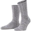 FALKE Herren Socken Brooklyn M So Baumwolle einfarbig 1 Paar, Grau Metal Grey 3463,