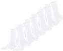 FALKE Damen Socken Happy Multipack W So Baumwolle einfarbig 6 Paar, Wei&szlig; White 2000,