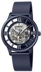 Festina Herren Automatikuhr aus Edelstahl 316L Blau Herren Analog Uhr - Saphirglas