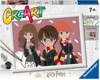 Ravensburger CreArt: Harry Potter: Das magische Trio &mdash; Malen mit Zahlen f&uuml;r Kinder