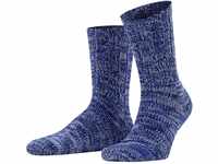 FALKE Herren Socken Brooklyn M SO Baumwolle einfarbig 1 Paar, Blau (Marine...