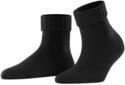Burlington Damen Socken Plymouth W SO Wolle einfarbig 1 Paar, Schwarz (Black...