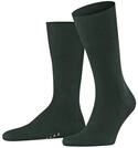 FALKE Herren Socken Airport M So Wolle Baumwolle einfarbig 1 Paar, Gr&uuml;n Hunter Green