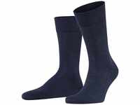 FALKE Herren Socken Sensitive London M SO Baumwolle mit Komfortbund 1 Paar, Blau