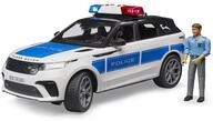 bruder 02890 - Range Rover Velar Polizeifahrzeug mit Polizist - 1:16 Fahrzeuge,
