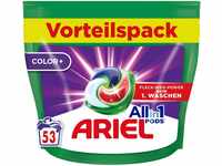 Ariel Allin1 PODS, Flüssigwaschmittel-Kapseln Color+ 53 Waschladungen,