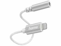 Hama Lightning auf 3,5 mm Klinke Kopfhörer Adapter (iPhone Audioadapter, AUX