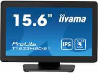 iiyama Prolite T1633MSC-B1 39,5cm 15,6" IPS LED-Monitor Full-HD 10 Punkt...