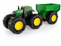 Tomy 47353 John Deere Treads Traktor Wagon, Monster Truck Spielzeug Rädern,...