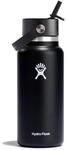 HYDRO FLASK - Trinkflasche 946ml (32oz) mit Strohdeckel - Vakuumisolierte,