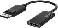 Hama Displayport auf HDMI Adapter (Monitoradapter 4K Ultra HD, Adapterkabel