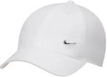 Nike Herren Df Club Baseballkappe, White/Metallic Silver, M-L EU