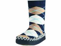 Playshoes Jungen Unisex Kinder Anti-Slip Cotton Socks Stripes Kniestrümpfe,