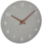 TFA Dostmann Wanduhr analog in Holz-Optik, 60.3054.10, Zeiger aus Holz, ohne