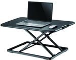 Neomounts by Newstar Sit-Stand-Workstation ultraflach Schwarz NS-WS050BLACK