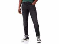 TOM TAILOR Denim Herren Piers Slim Jeans 1032752, 10264 - Dark Stone Black...