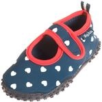 Playshoes Unisex Kinder Aquaschuhe Aqua-Schuhe Herzchen, Marine Herzchen, 20/21 EU