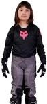Fox Racing Yth Girls Blackout Jersey Windbreaker Unisex Kinder, Schwarz, M