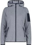 CMP Damen Damenjacke mit Fester Kapuze Fleecejacke (1er Pack)