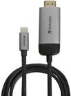 Verbatim USB-C&trade; auf HDMI 4K Adapter - F&uuml;r den Anschlu&szlig; von USB-C- oder