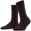 FALKE Damen Socken Sensitive London W So Baumwolle mit Komfortbund 1 Paar, Rot Barolo