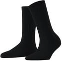 FALKE Damen Socken Cosy Wool Boot W So Wolle Kaschmir einfarbig 1 Paar, Blau Dark