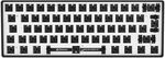 Sharkoon SKILLER SGK50 S4 Barebone ISO, schwarz, 60% Layout, Hot-Swap