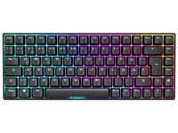 Sharkoon Skiller SGK50 S3 Schwarz, RGB Gaming Keyboard, Gateron Brown, 75%...