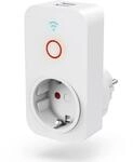 Hama WiFi Steckdose mit 2x USB A f&uuml;r Ger&auml;te bis 2300 W, Smart Home WLAN f&uuml;r
